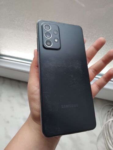 Samsung: Samsung Galaxy A54 5G, 128 GB, rəng - Qara, Barmaq izi, İki sim kartlı