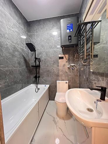 7 мкр квартира: 1 комната, 40 м², Туран мкр., Элитка, 7 этаж, Евроремонт — 6