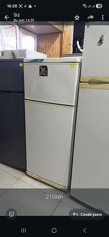 Mətbəx texnikası: Hisense 3 qapılı soyuducu, paslanmayan polad (inox) korpus — 3