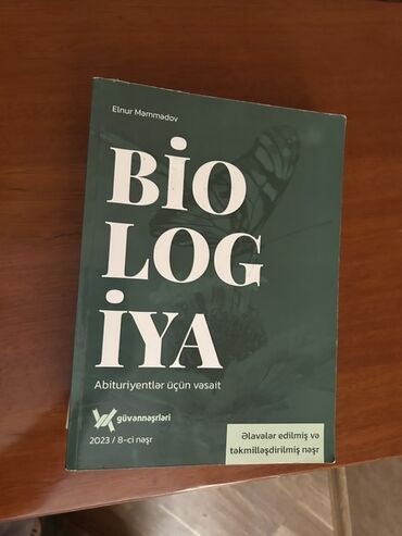 абитуриент 2020 баку: Biologiya 11-ci sinif, 2023 il