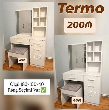 dolab termo: *Termo ✨200Azn* *İstehsal Rusiya Laminat 18/lik qalınlıqda* ✔️Rəng — 1