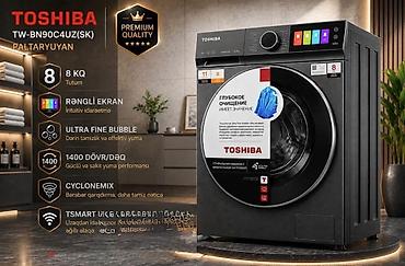 Toshiba TW-BN90C4UZ(SK) paltaryuyan - Tutum: 8 kq - Rəngli ekran – at lalafo.az Toshiba TW-BN90C4UZ(SK) paltaryuyan - Tutum: 8 kq - Rəngli ekran –