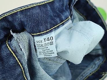 flared jeans chlopiece: Szorty damskie, rozmiar L — 4