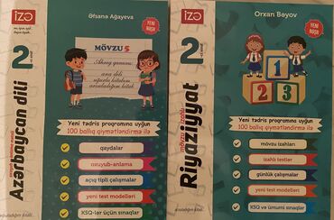 1 sinif azerbaycan dili: 2 ci sinif Azərbaycan dili və Riyaziyyat dərs vəsaiti, təzədir