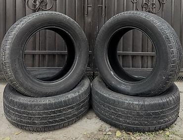 Шины: Шины 265 / R 18, Всесезонная, Б/у, Комплект, Внедорожные (АТ/МТ), Корея, Roadstone — 4