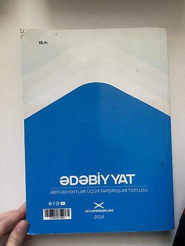 Testlər: İçində az yazılar var Məhsul: “Ədəbiyyat – Abituriyentlər üçün — 2