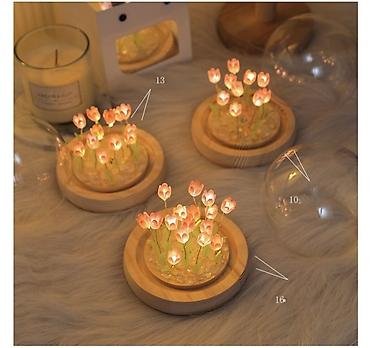 Декоративные цветы: ✨ Декоративный светильник-сфера с тюльпанами Наш адрес: Куйбышева 93 — 3