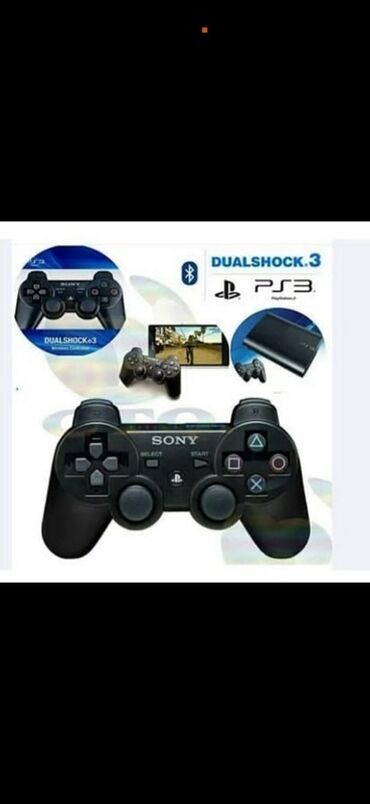 ЗИЛ: Sony DualShock 3 simsiz oyun joysticki - Rəsmi PS3 (PlayStation 3)