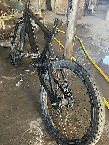 Велосипеды: BMX-велосипед, черная рама в хорошем состояние только надо задний диск — 4
