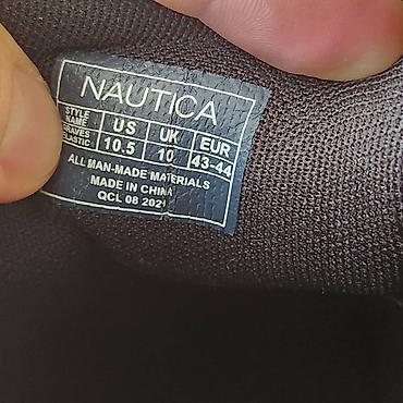 başmaq: Nautica brendinin orijinal ayaqqabısı. Yenidir, geyinilməyib. US ölçü — 2