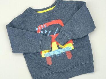 trampki ze slomiana podeszwa: Sweatshirt, Next, 1.5-2 years, 86-92 cm, condition - Good