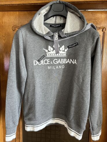 свитшот: Dolce & Gabbana, S (EU 36), цвет - Серый
