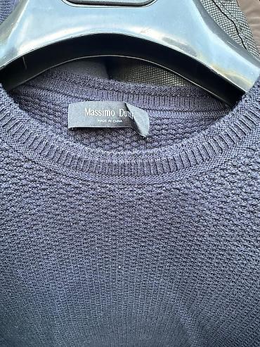 Kişi geyimləri: Sviter, Massimo Dutti, M, rəng - Göy — 1