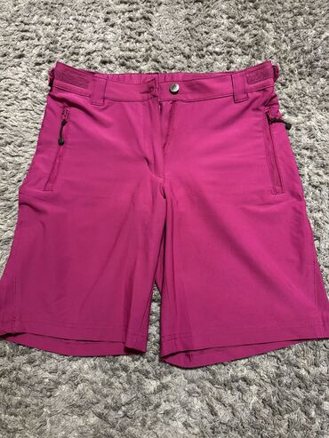 pantalone sa šljokicama: M (EU 38), color - Pink, Single-colored