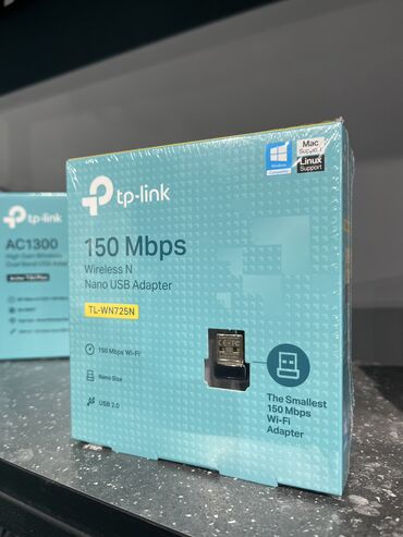 wifi адаптер беспроводной: TP-LINK TL-WN725N(RU) Предназначение устройства 150 мб/с