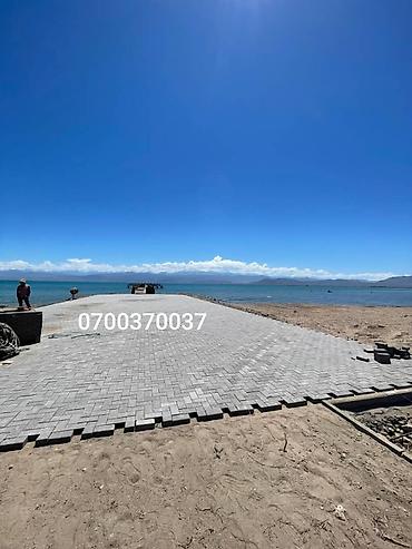 Брусчатка кирпич: Брусчатка кирпич, Для парковки, Бетонная, Прессованная, Новый, Укладка, Гарантия — 4