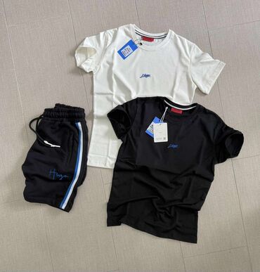 Trenerke: Komplet, Hugo Boss, bоја - Crna, Pamuk — 8