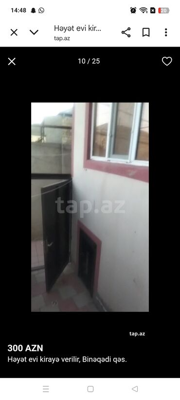 Uzunmüddətli kirayə evlər: 60 kv. m, 2 otaqlı, İnternet, Telefon, Qaz — 3