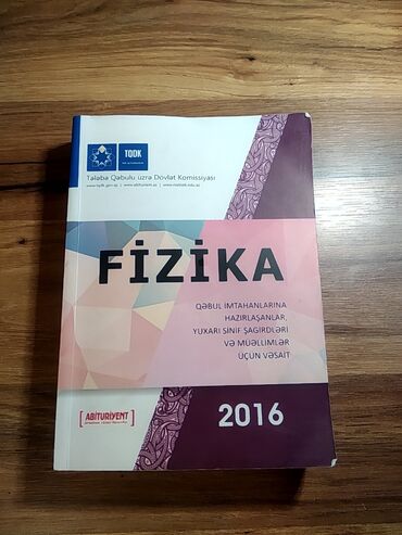 homm bitkisel haqqinda melumat: Fizika TQDK 2016 qayda kitabı Vəziyyəti yaxşıdır Profildə digər