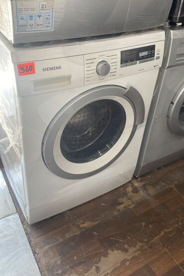Paltaryuyan maşınlar: Paltaryuyan maşın Siemens, 6 kq, İşlənmiş, Avtomat, Qurutma var