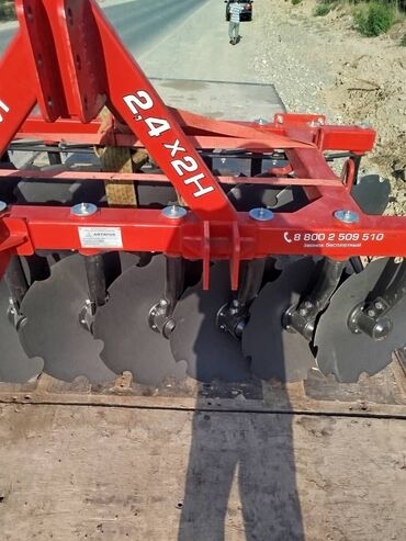 Дисковые бороны: Борона дисковая дискатор бдм 2,4х2 Артайус навесной новый в наличии и — 2
