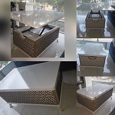 Jurnal masası, İşlənmiş, Transformer, Kvadrat masa