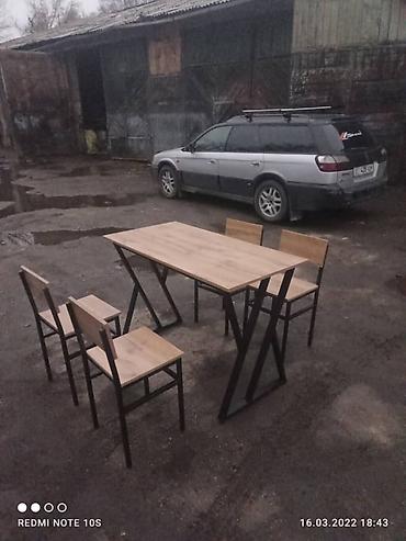 Кухонные столы и стулья: Кухонный стол и стул, Новый, Самовывоз, Бесплатная доставка, Платная доставка — 8