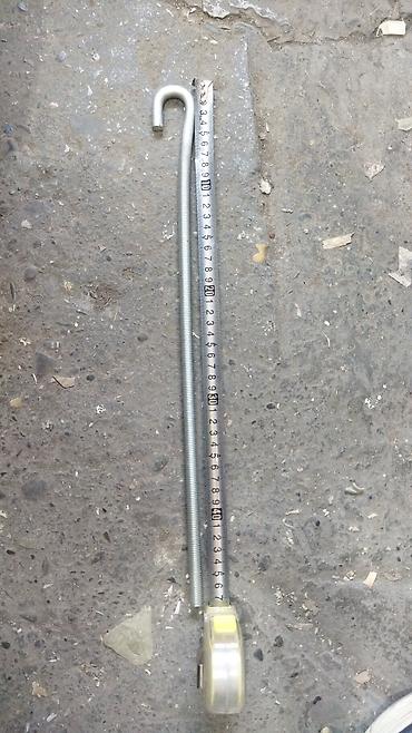 Məhsul: Qarmaq başlı yivli çubuq (J-bolt) Təsvir: - Material