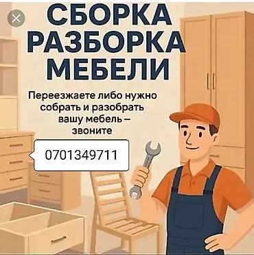 Услуги по сборке и разборке мебели. - Профессиональная