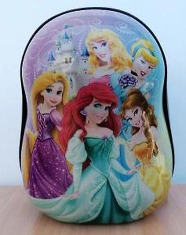 Rančevi, torbe i koferi: Dečiji set kofera sa motivima princeza - Set od 3 dela: tvrdi kofer — 29