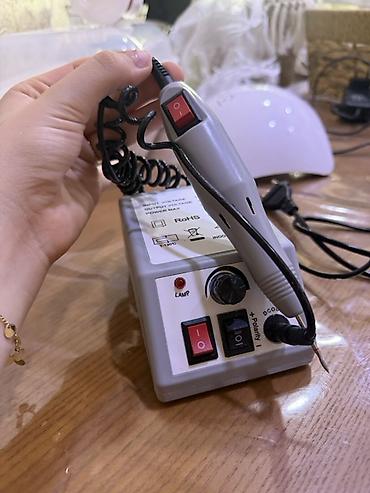 Gözəllik və estetika avadanlığı: Manikür frez aparatı və UV/LED dırnaq lampası seti Tərkib: - Elektrik — 2