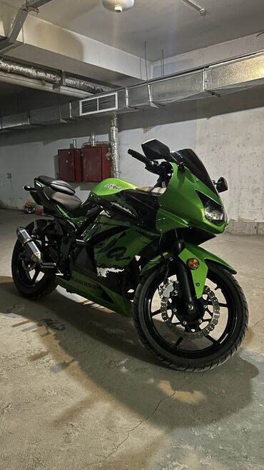 резина на мотоцикл: Спортбайк Kawasaki, 250 куб. см, Бензин, Чоңдор үчүн, Колдонулган