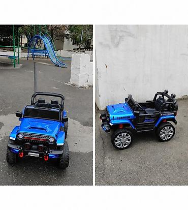 Jeep: 🚙 Uşaq üçün elektrik maşın satılır 💙 Yeni kimidir, çox az istifadə — 1