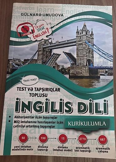 Testlər: Məhsul: “İngilis dili – Test və tapşırıqlar toplusu (Kurikulumla)” — 1