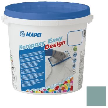 Укладка плитки: Эпоксидная затирка Mapei Kerapoxy Easy Design серого цвета в