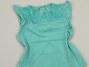 zielona sukienka: T-shirt, F&F, 1.5-2 years, 86-92 cm, condition - Good