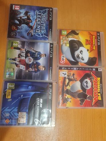 Техника и электроника: Playstation 3 içində oyunlar var. 5 ədəd disk və 1 ədəd djostik ilə — 4