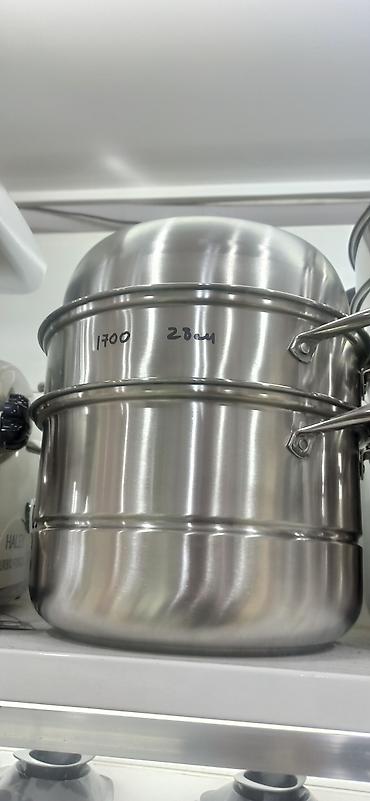 Пароварки: Кастрюли/тазы для варки на пару (мантоварки, пароварки многоярусные) — 7
