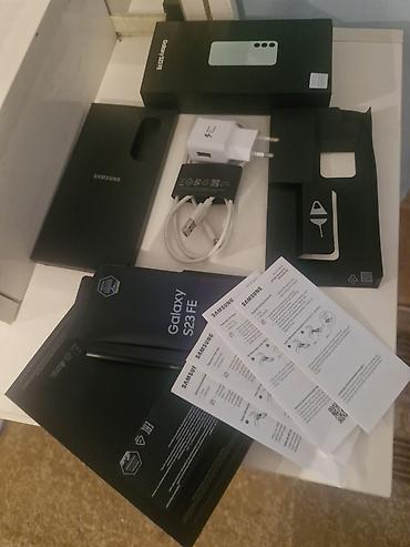 samsung fe: Samsung Galaxy S23 FE, 256 GB, rəng - Yaşıl, İki sim kartlı — 3