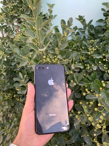 nokia x2 dual sim: IPhone 8 Plus, 64 GB, Qara, Barmaq izi