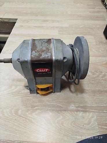 cap masini: Stasionar daşlayıcı (bənna/usta daşlama aparatı) Model: Craft CSC-201 — 2