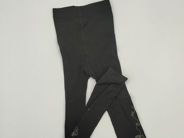 czapki jesienne dla dziewczynki: Leggings for kids, 10 years, 134/140, condition - Good