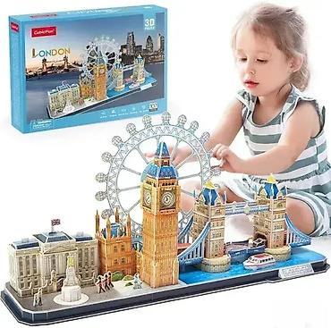 oposite obuca: 3D slagalice gradova - Puzzle popularnih metropola 🏙️ 3D slagalice su — 1
