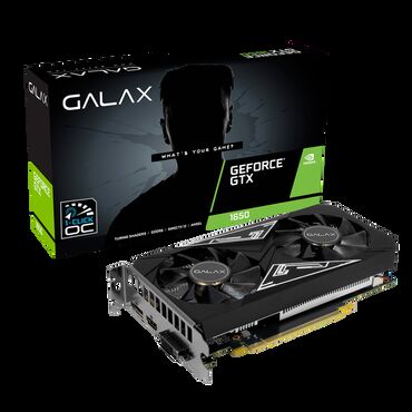 накопитель для буфера: Видео карта, Жаңы, Galax, GeForce GTX, 4 ГБ, ПК үчүн