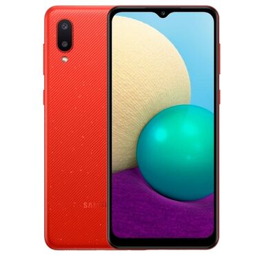 Samsung: Samsung Galaxy A02, Колдонулган, 32 ГБ, түсү - Кызыл, 2 SIM lalafo.kg да Samsung: Samsung Galaxy A02, Колдонулган, 32 ГБ, түсү - Кызыл, 2 SIM