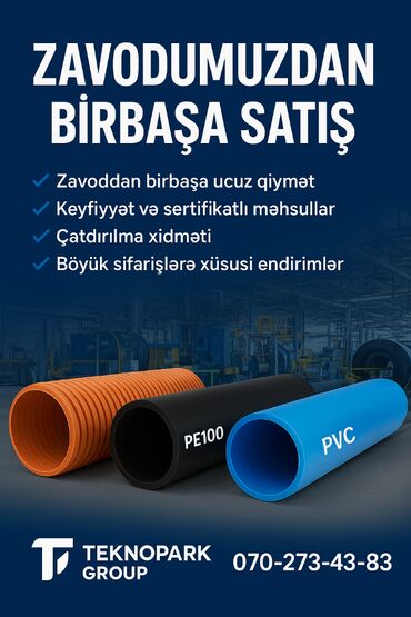 песок в мешках с доставкой: Qofralı (koruge), Pe100 su və qaz borularının ən münasib qiymətlə