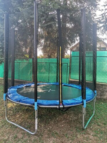 polovna oprema za decije igraonice cene: Trambolina, bоја - Tamnoplava, Novo, Pokupiti na licu mesta