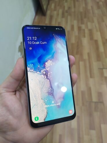 samsung m52: Samsung Galaxy A30, 32 GB, rəng - Ağ, Barmaq izi, İki sim kartlı