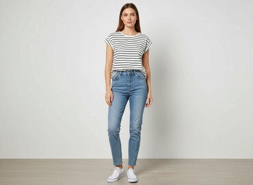 koszulki polo damskie z własnym nadrukiem: T-shirt damski, rozmiar L