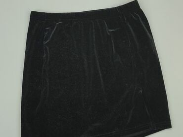 czarne trapezowe spódnice: Skirt, Shein, M (EU 38), condition - Very good